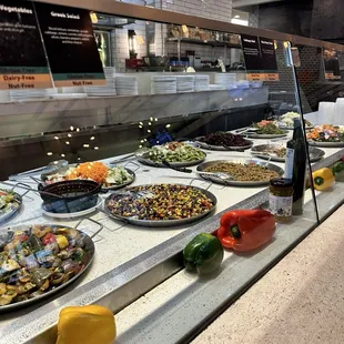 Food service display case