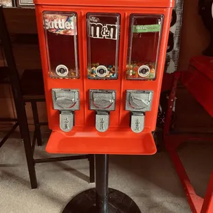 Nostalgic memorabilia adds to the atmosphere.