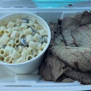Tri-Tip and Macaroni Salad