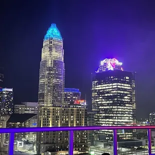 The Queen city's skyline