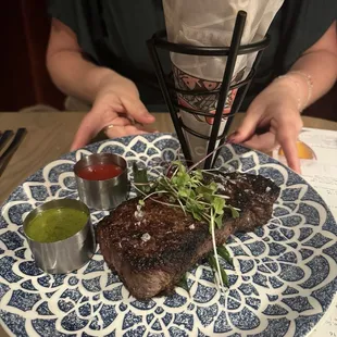Strip steak