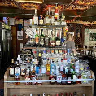 The bar at Fahy&apos;s Irish Bar