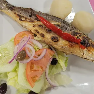 Grilled Sea Bass. EXCELLENT!