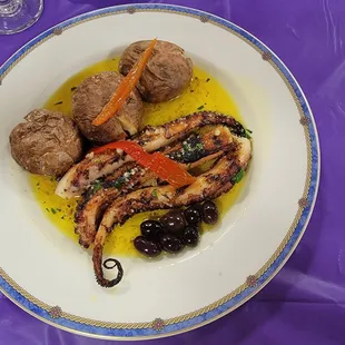 Grilled Octopus. TENDER AND TASTY!