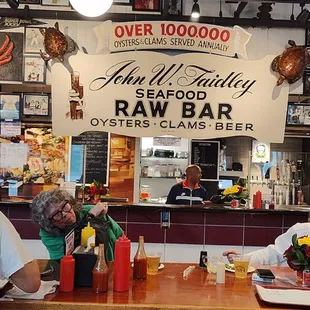 Faidley's new location brought all their familiar signage and memories.