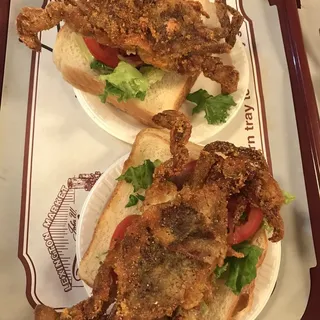 Soft Crab Sandwich
