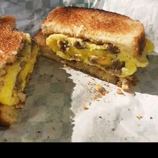 Breakfast sandwiches