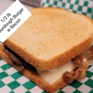 1/2 lb Sourdough Burger