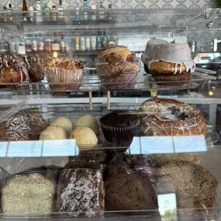 Large assortment of pastries from Quack&apos;s Bakery
