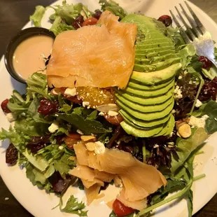 Summer Salad with Smoked Salad and Avocado