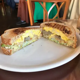 Grilled Breakfast Sandwich