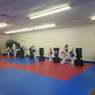 Sparring drills!