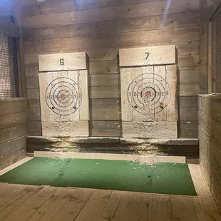 Axe throwing
