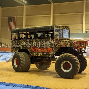 Major fun for a spin around the track