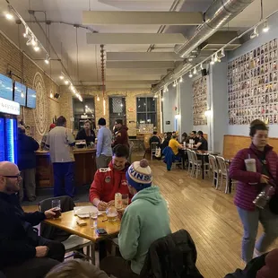 Decent seating, they have trivia nights!