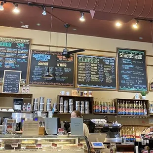 Menu and Counter