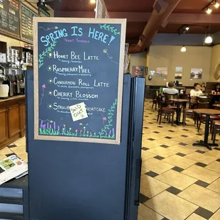 Spring menu specials