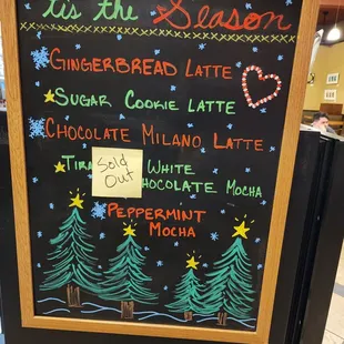 Seasonal drinks