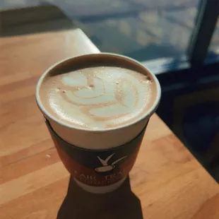 Chocolate strawberry coffee