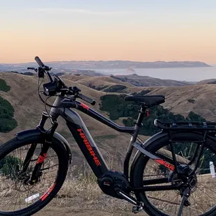 Haibike ebike at the ocean