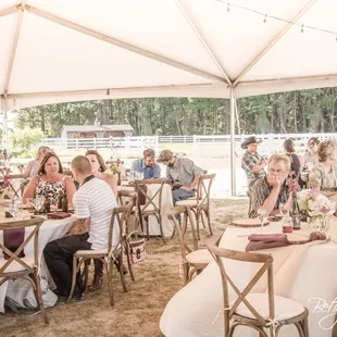 Tents at Fair Winds Farm.  Photos by www.bettybryantphotography.com