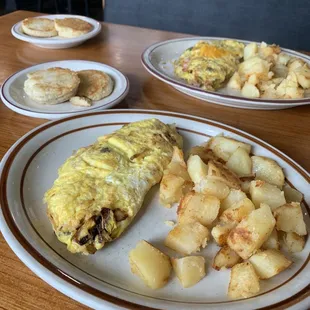 Veggie omelet