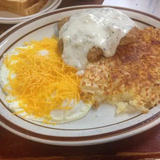 Chicken Fried Steak with Country Gravy