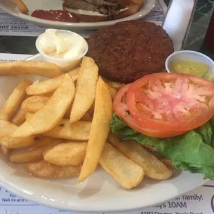 Pork tenderloin sandwich