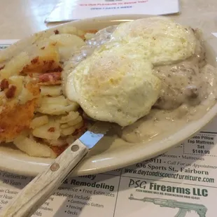 Chicken fried steak!