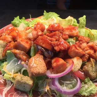 BBQ chicken salad