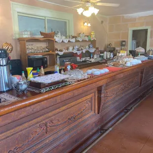 Breakfast area.