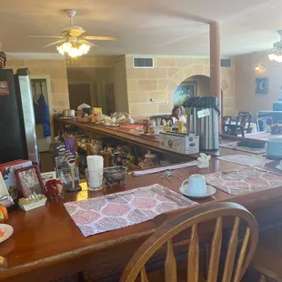 Breakfast area