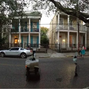 Panoramic shot of front