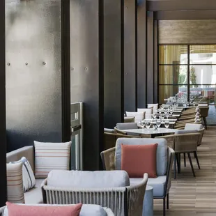 Fairchilds Public House outside veranda seating