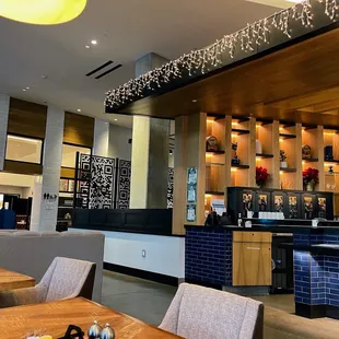 Fairchild's interior and seating