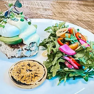 Lemon & Chive Dungeness Crab Cake