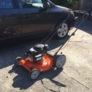 New Husqvarna push mower. Honda engine. I did way better buying it here than at a big box retailer!
