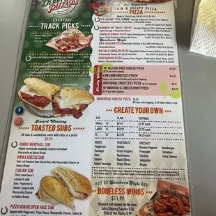 Menu, side 2 -- August 2024