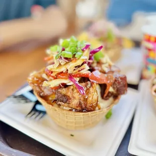 Korean Barbecued Pork Belly Bowl