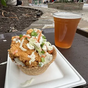 Buffalo Chicken Bowl and Sierra Nevada Pale Ale - Chico, CA