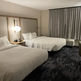 It seems okay, but the bed next to the windows was dirty it seemed like someone had slept it in and no one cleaned it.