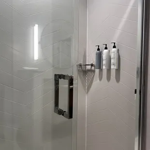 Shower in king suite