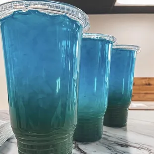 a close up of a glass of water