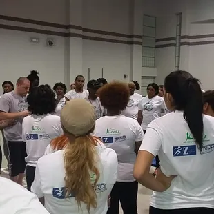 Some of the boot camp participants