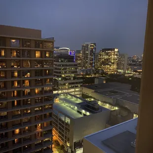 View from my room Fairmont Dallas