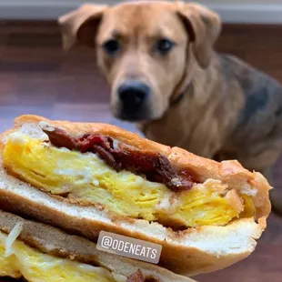 Breakfast sandwich