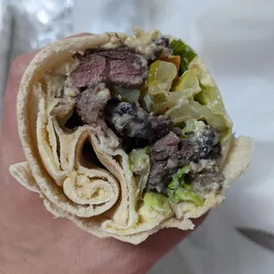 beef kebab roll up - Fairouz 2021