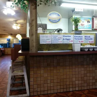 the interior of a restaurant