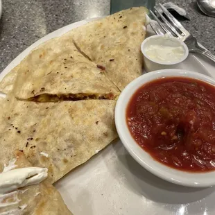 Bacon Breakfast Quesadilla