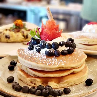 Pancakes with Blueberries -- delicious every time!!